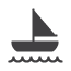 small sail boat icon for boat insurance