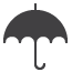 small umbrella insurance icon of an umbrella